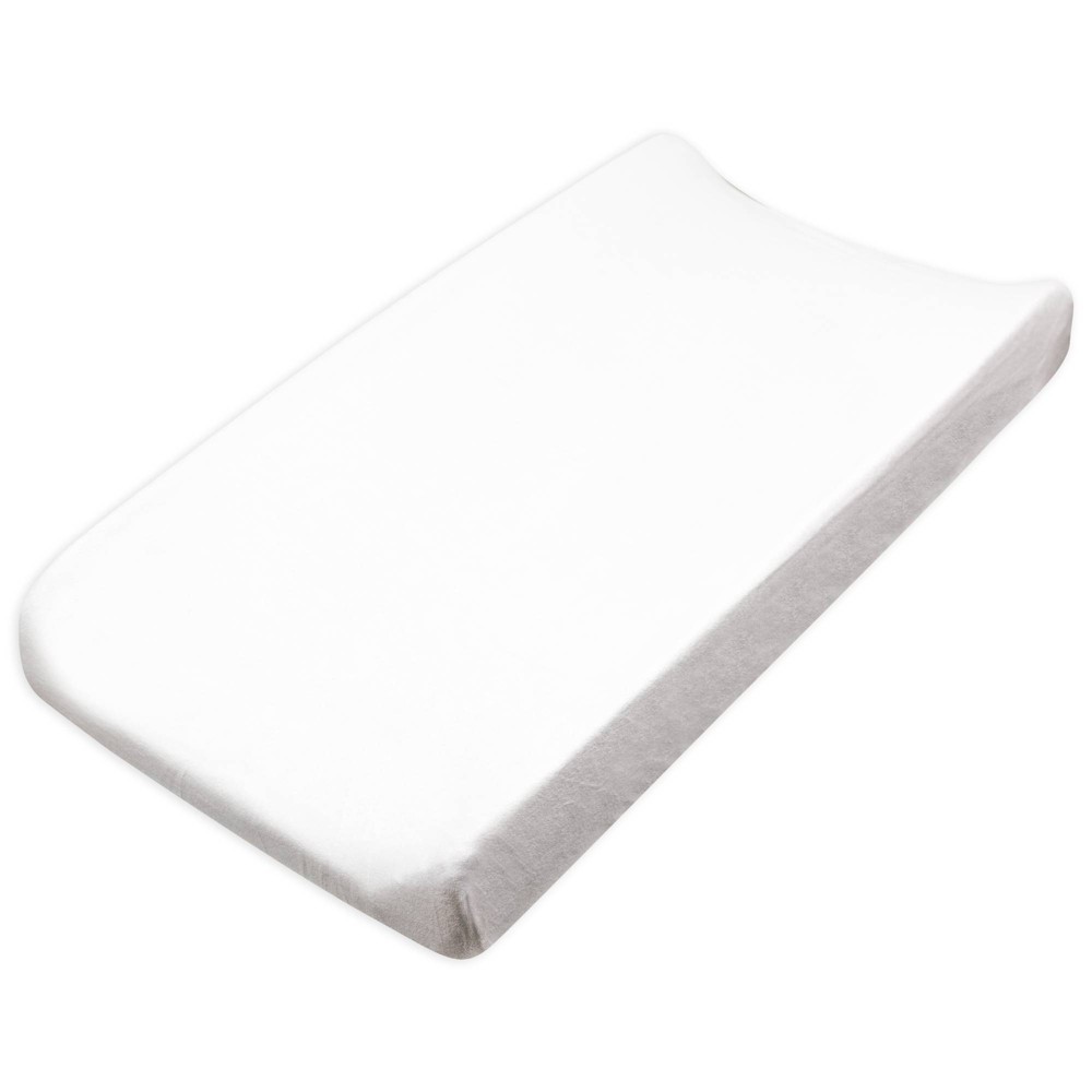 Photos - Changing Table Honest Baby Organic Cotton Baby Terry Changing Pad Cover - Bright White