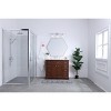 Elegant Lighting Collier 3 light Chrome and Clear glass Wall sconce - 2 of 4