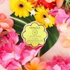 Spongelle Daisy Collection | Flower Shaped Spongette | Coconut Verbena - 1.75oz - 2 of 4