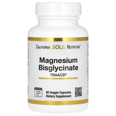 Magnesium Bisglycinate, High Absorption Albion Minerals, 60 Veggie Capsules