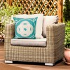 Liora Manne Visions II Coastal Indoor/Outdoor Pillow.. - 3 of 3