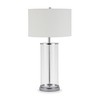 Hudson and Canal 28" Tall Table Lamp with Fabric Shade - 2 of 4