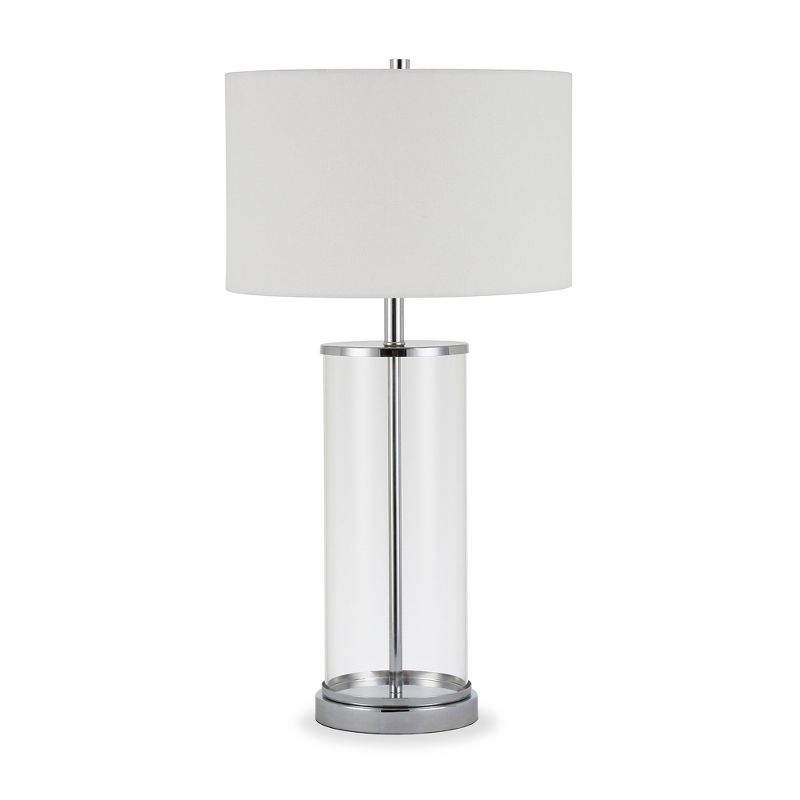 Hampton & Thyme 28" Tall Table Lamp with Fabric Shade, 1 of 10