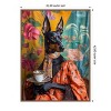 Amanti Art The Tea Connoisseur Doberman by Mowzu  Framed Canvas Wall Art - 3 of 4