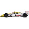 Williams FW11B #6 Nelson Piquet "Williams-Honda" Winner F1 "Italian GP" (1987) with Display Case 1/18 Model Car by Spark - 3 of 4
