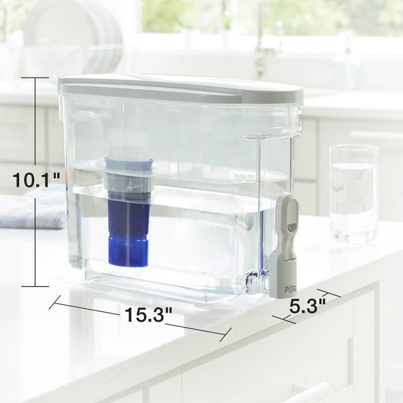 PUR Classic 30-Cup Water Dispenser Filtration System - Blue/White, 6 of 12