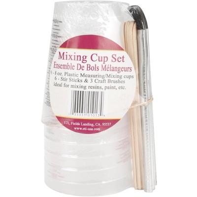 Mixing Cup Set 8oz 6/Pkg