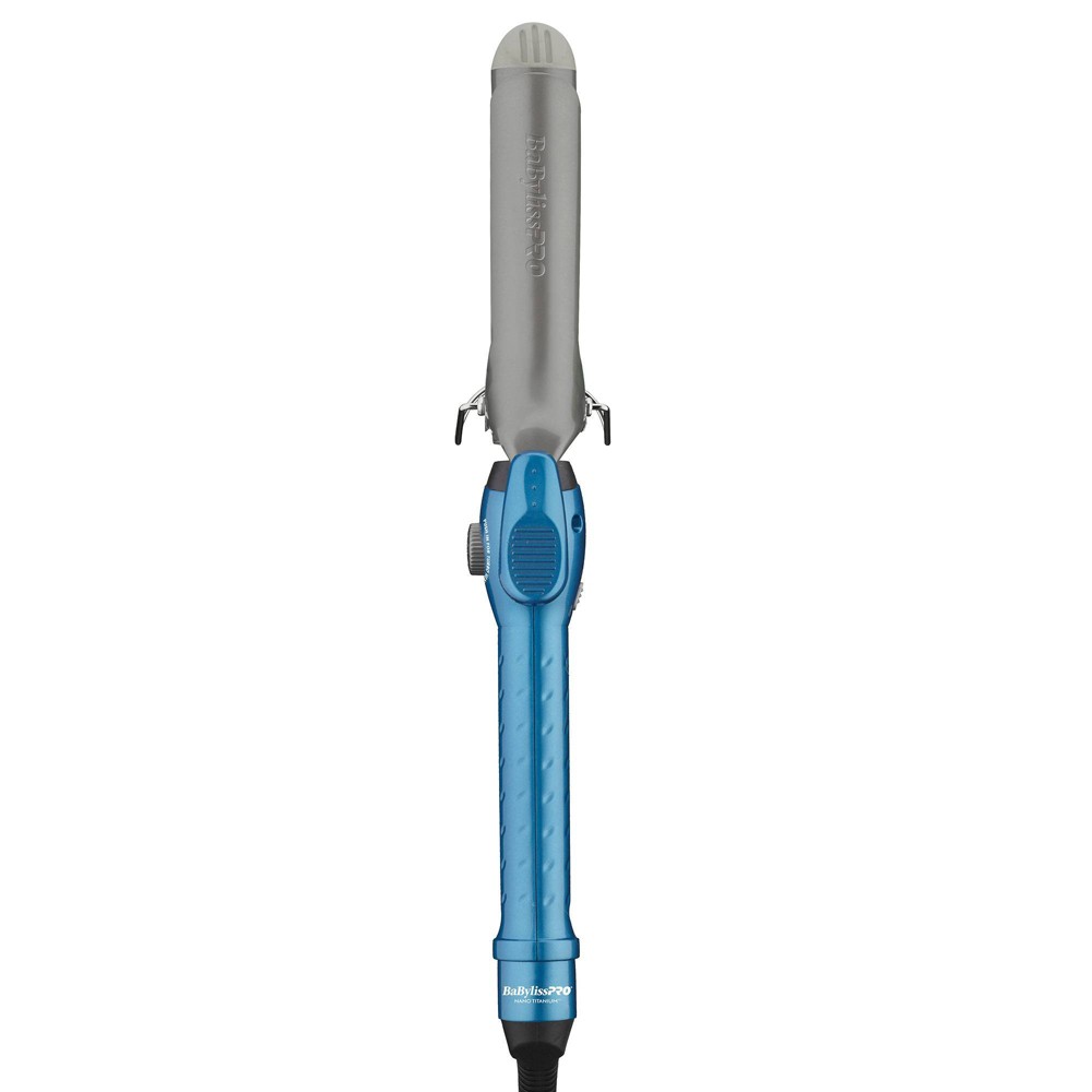 Photos - Other Bathroom Accessories BaByliss BaBylissPRO Nano Titanium Spring Curling Iron - Blue - 1.25" 