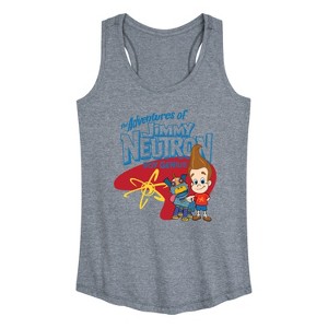 Women's - Jimmy Neutron - Adventures of Jimmy Neutron Graphic Racerback Tank - 1 of 4