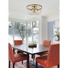 Elegant Lighting Kylie 16 inch flush mount in brass - 2 of 4