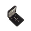 Dicksons Silver-Tone Large Budded Cross Stainless Steel 24-Inch Pendant Necklace - 3 of 3