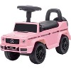 Best Ride on Cars Mercedes G Wagon Push Car - Pink - 4 of 4