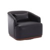 NicBex 360 Degree Accent Swivel Chair Barrel Chair Round Comfy Chair Sofa Chair Leisure Armchair for Living Room, Reading Room - 4 of 4