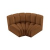 Meridian Furniture,Arc Velvet Modular Sofa - 4 of 4