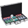 MasterPieces Casino Style 300 Piece Poker Chip Set - NFL Miami Dolphins - 4 of 4