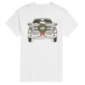 Men's - Ford - 2009 Ford F150 With Wreath Short Sleeve Graphic T-Shirt - 1 of 4
