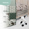 The Peanutshell Boho Farm Crib Bedding Set and Stuffie Plush Toy - 4 Piece Set - 4 of 4