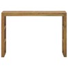 vidaXL Console Table 43.3"x13.8"x29.5" Solid Teak Wood - 2 of 4