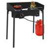 Winado 2 Burner High Pressure Propane Outdoor Stove with Windscreen - 4 of 4