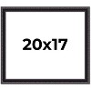 PosterPalooza | Antique Red Picture Frame - UV Acrylic, Backing Board, Hanging Hardware Included - 2 of 4