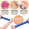 Self Adherent Cohesive Tape Rolls Pack of 12 Combo 1",2",3"x5 Yards Bright Neon, Self Adhesive Athletic Wrap for Ankle, Wrist & Knee Sprains - 4 of 4