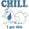 Men's Frozen Olaf Chill I Got This Portrait T-Shirt - 2 of 4