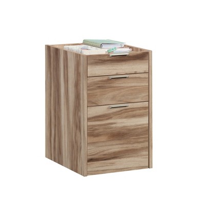GDFStudio Tessa Rustic 3-Drawer Acacia Wood Finish File Cabinet