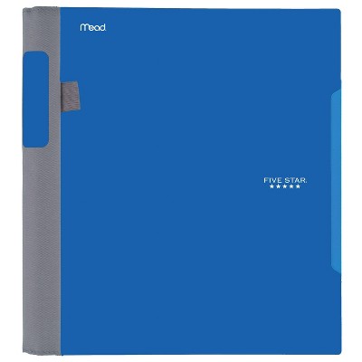 Five Star 1 Subject College Ruled Advance Spiral Notebook with Pocket Dividers (Colors May Vary)_3