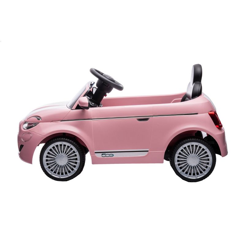 Best Ride on Cars Fiat 500 Ride-On Car - Pink, 3 of 7