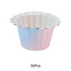 Unique Bargains Lace Disposable Baking Cups Coated Baking Paper 3.07"x1.77" 50 Pcs - 4 of 4