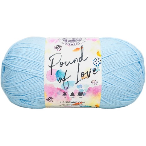 Lion Brand Pound Of Love Yarn-pastel Blue : Target