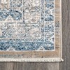 Nuloom Kaia Iris Medallion Indoor Area Rug, 5' 3" x 7' 3", Gray - 3 of 4