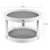 Hastings Home 9.75" 2-Tier Lazy Susan for Kitchens or Vanities - 4 of 4