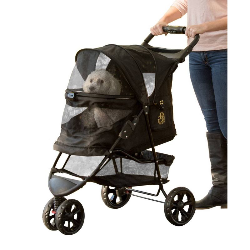 Pet Gear No-Zip Special Edition Dog Stroller - S/M, 3 of 8