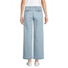 Lands' End Women's Mid Rise Denim Wide Leg Ankle Jeans - 2 of 4