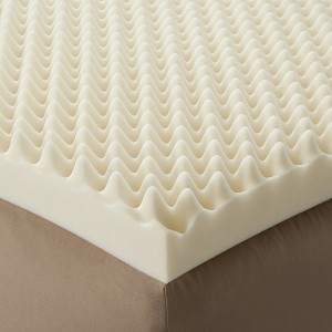 Enhance Highloft 4" Memory Foam Topper White - Future Foam - 1 of 3