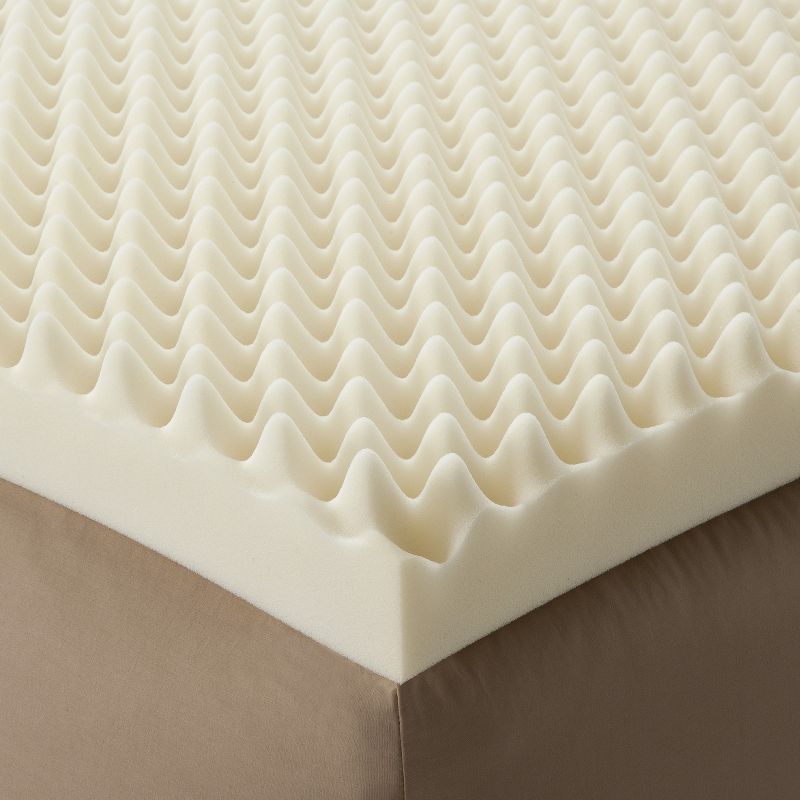 Enhance Highloft 4" Memory Foam Topper White - Future Foam, 1 of 4