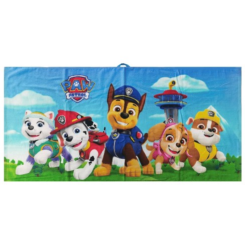 Paw patrol hooded towel 2024 wrap