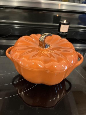 Staub Mini Stoneware Pumpkin Cocotte, .75 qt