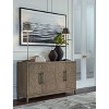 Chrestner Dining Server Black/Gray - Signature Design by Ashley: Contemporary Storage, 4-Door Sideboard - image 2 of 4