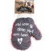 Pavilion Gift Company - Warm Heart - Microfiber Pet Cleaning Mitt - Pet Grooming Tools - 4 of 4
