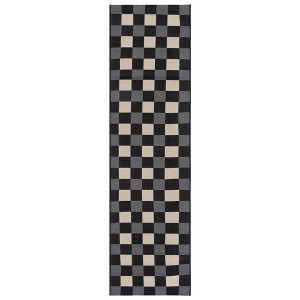 Courtyard CY6443 Power Loomed UV Resistant, Stain Resistant, Non-Shedding Indoor/Outdoor Rugs - Safavieh - 1 of 4