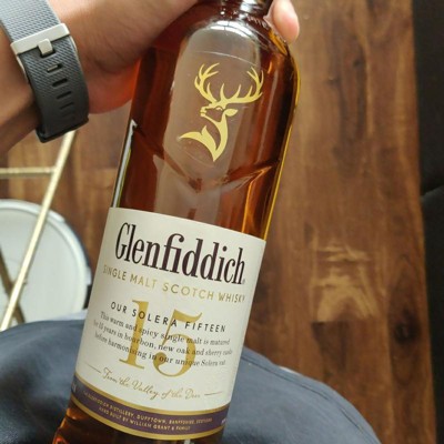 Glenfiddich 15yr Solera Reserve Single Malt Scotch Whisky - 750ml Bottle :  Target