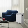 Trash Can, Stainless Steel Step Trash Can with Soft-Close Lid, Hands-Free Pedal - 4 of 4