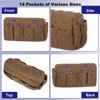 Unique Bargains Non-Slip Waterproof with 14 Side Pocket Sofa Armrest Slipcovers - 3 of 4