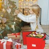 Hold N' Storage -  Christmas Ornament Storage Box with Lid - Store and Protect up to 64 Holiday Ornaments - 4 of 4