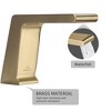 CASAINC 5 Hole Deck Mounted Roman Tub Faucet with Hand Shower and Waterfall Spout - 3 of 4