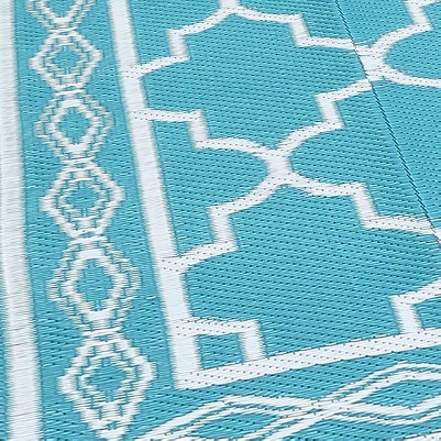 light blue/white