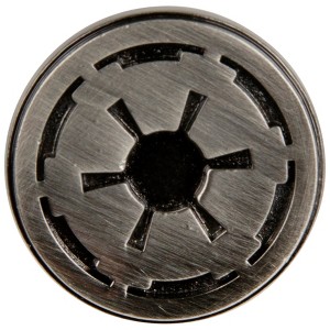 Adult Star Wars Empire Logo Pewter Lapel Pin - 1 of 2