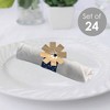 Big Dot of Happiness Strike Up the Fun - Bowling - Birthday Party or Baby Shower Paper Napkin Holder - Napkin Rings - Set of 24 - 2 of 4